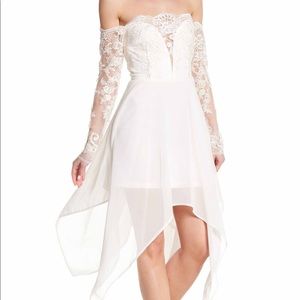 NWT White off the shoulder Dress